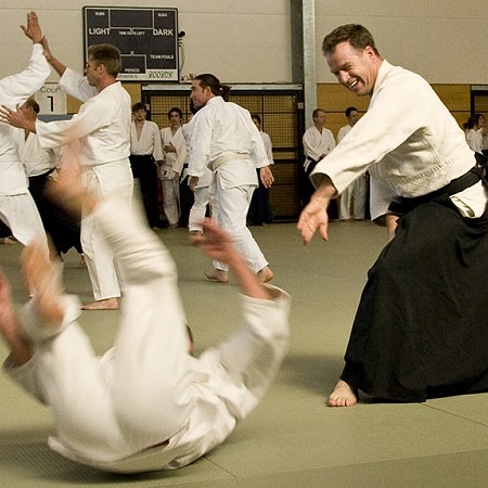 Aikido fall - Brisbane 2007
