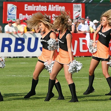 Cheer leaders - Dubai 2008