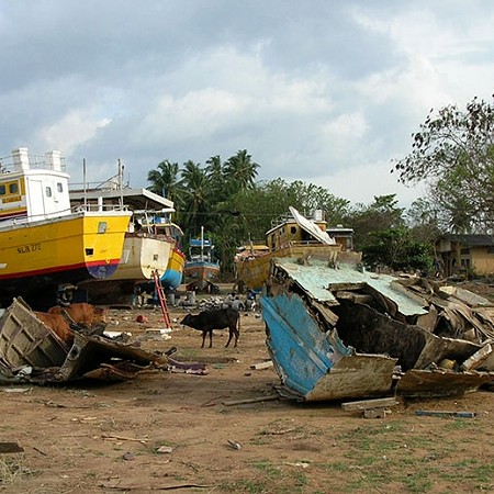 Lost fleet after the 2004 Boxing Day Tsunami